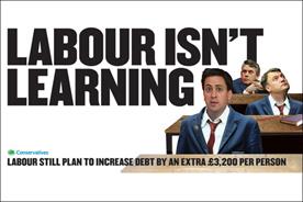 Conservative campaign: created by M&C Saatchi 