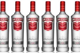 Smirnoff: backing Kiss cover