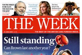 Dennis Publishing's The Week, up 10.3% year on year