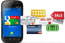 Google Wallet: for Android phones with near-field communication (NFC) technology