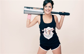 Caroline Flack is fronting the Mascarathon