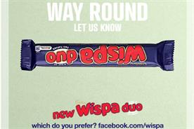 Wispa Duo ad: light hearted