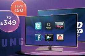 Currys/PC World: This ad is clearly a typical product and price promotion ad