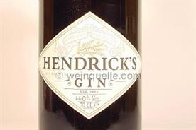 Hendrick's Gin: appeals to the mature yet experimental spirit