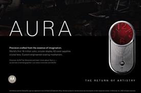 Motorola launches £1,400 mobile phone despite credit crunch
