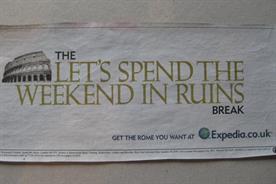 Expedia: avoids the usual the travel ad clichés