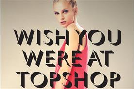 Topshop: unveils in-store digital campaign 