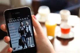 Debenhams mobile app: surge in online shopping boosts like-for-like sales