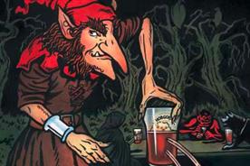 Hobgoblin: the second most-popular premium bottled ale in the UK