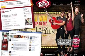 Dr Pepper and its associated sites: recently came under fire for a Twitter campaign 