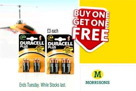 Supermarket price promotions