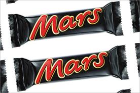 Mars: wants fewer than 250 calories in each bar