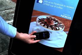 Nokia NFC Hub: encourages brands to adopt the swipe technology