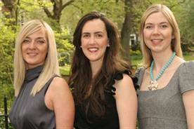 L to R: Kirsty Barnes, Belinda Stacey and Katie Treggiden