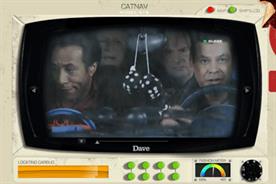 Red Dwarf returning to earth via CatNav