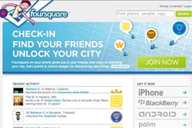 Foursquare: claimed record number of signups