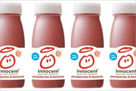 Innocent: rolls out 160ml bottles