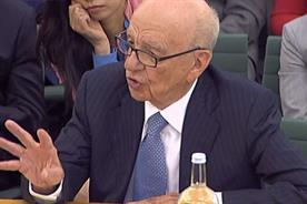 Rupert Murdoch: giving evidence to the parliamentary select committee last year