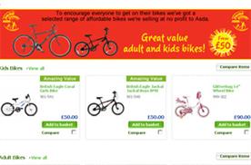 Asda pulls ad for bike assembled with front forks backwards