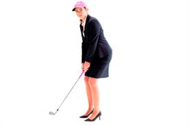 Ricoh uses 'Pink Panther' to promote Women's Open