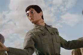 Moneysupermarket's new '90s-inspired ad stars a dancing and stripping Action Man