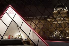 Airbnb offers travellers a night in the Louvre