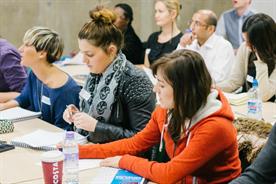 Students taking part in a lesson at Ashdown Academy
