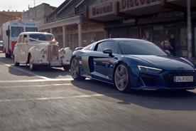 Audi breaks up a wedding in humorous campaign for the R8