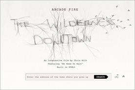 Arcade Fire: online work wins Grand Prix for Google Creative Lab