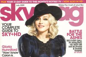 Sky: free customer magazine tops the table
