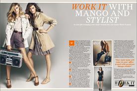 Mango: kicks off 'work it' campaign in Stylist