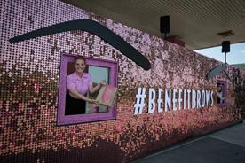 Behind the scenes: Benefit's 'GlastonBrow' drive-thru