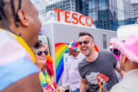 Tesco at Birmingham Pride