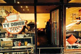 The diner is located in Soho (@PrettyGreen)