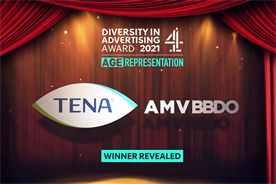 Tena and AMV BBDO have won Channel 4's Diversity in Advertising Award.