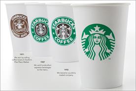 Starbucks: updates coffee brand logo
