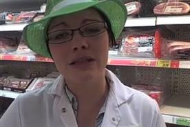 An Asda employee is upset by her former colleague's antics