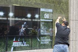 Play games with ESPN's interactive window