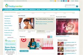 BabyCentre: commissions digital usage report