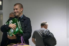 Carlsberg gifted free crates to weary travellers