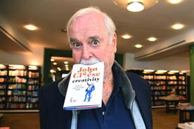 John Cleese: promoting his creativity book (Photo by Dave J Hogan/Getty Images)