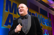 Media Week Awards 2008 host Dara O'Briain