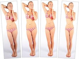 Airbrushing: Credos is using stages of airbrushed images to gauge consumers' perceptions