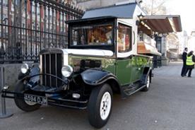 Vintage is big in catering