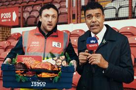 Tesco: Chris Kamara stars in one spot celebrating the brand's centenary