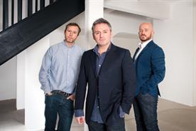 The Corner founders: Hourston, Simpson and Ewart