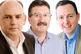 David Hayes, Graham Taylor and Liam McDonnell