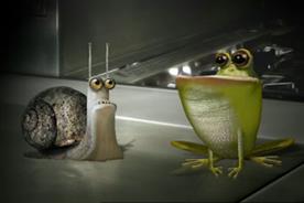 Marmite: Dave the snail and Geoff the frog star in latest campaign