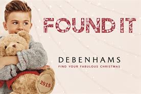 Debenhams: launches Found It Christmas campaign