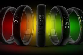 Nike FuelBand: allows users to monitor their activity levels